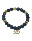 The Clarity Bracelet - Diamonds and 14k Gold Balls