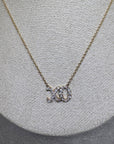 The Self-Love Necklace - 14K Gold and Natural Diamonds