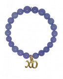 Purple Tanzanite - 14k Gold